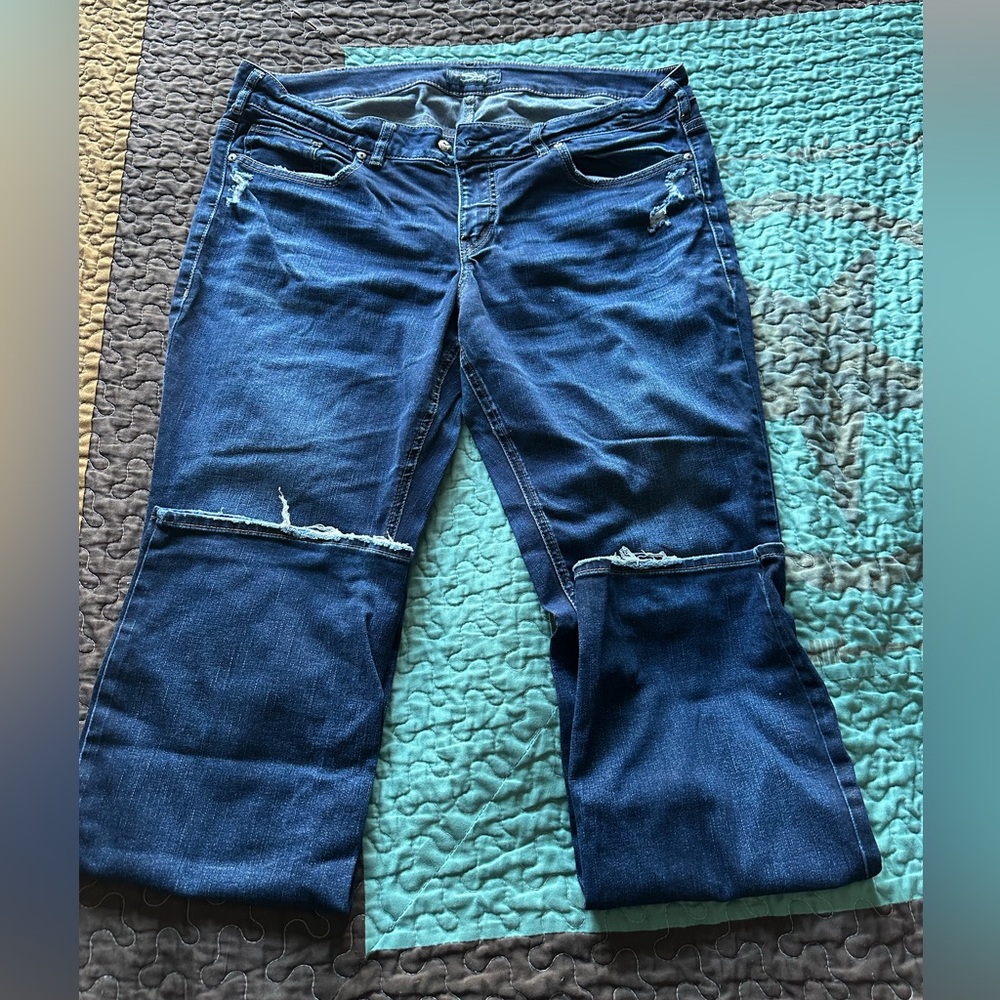 Silver Elyse slim bootcut 16/33